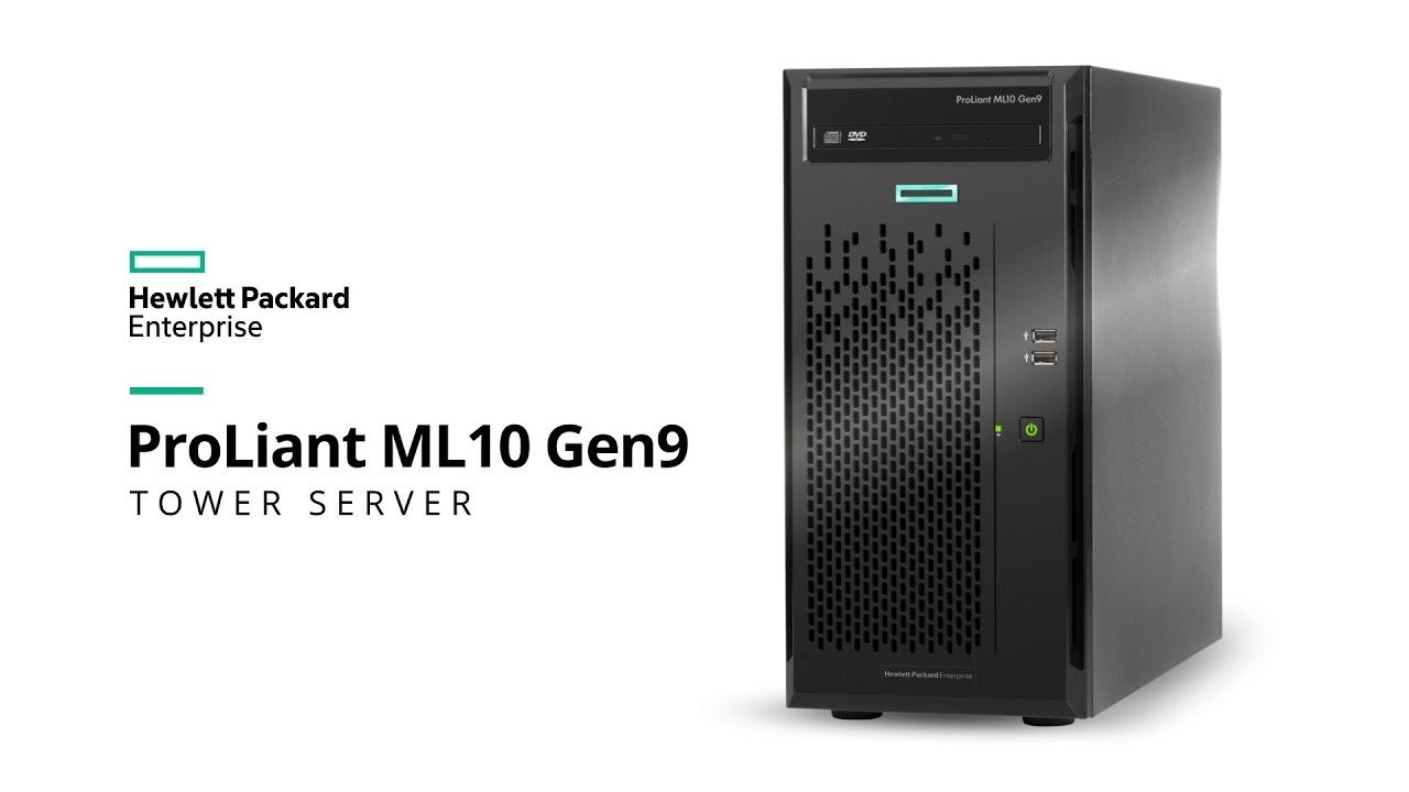 SERVER HP ProLiant ML10 G9 E3-1225 v5 Non-hot Plug 4LFF